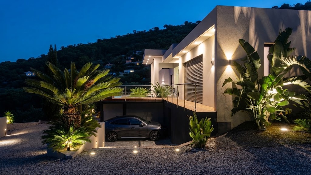 Éclairage extérieur de jardin